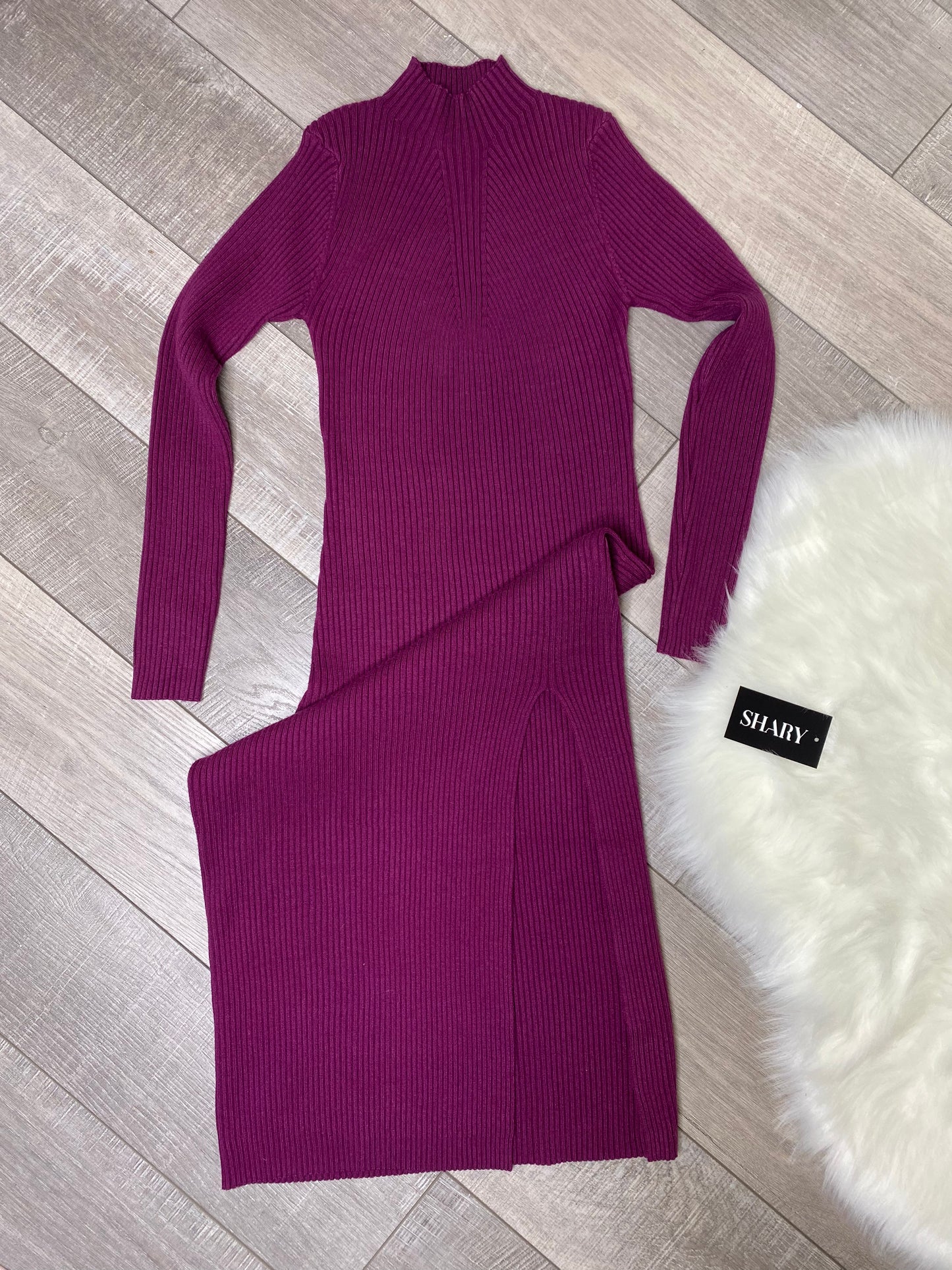 New Story Plum Dress